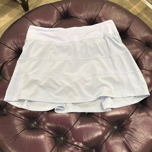 Lululemon Pace Rival Tennis Skirt- Lilac Size 6